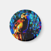 孤独な鳥2 マグネット (正面)