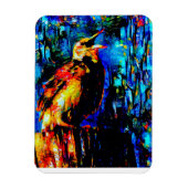 孤独な鳥2 マグネット (縦)