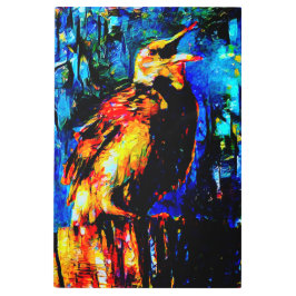 孤独な鳥2 メタルプリント