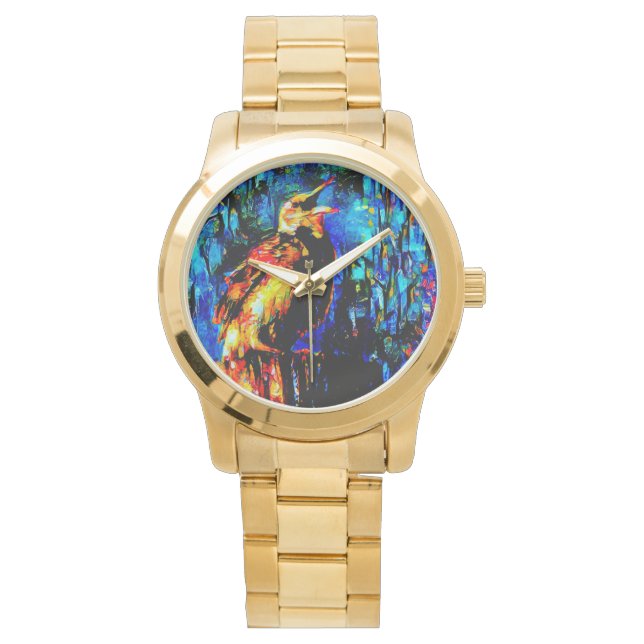 孤独な鳥2 腕時計 (正面)