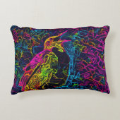 孤独な鳥3 アクセントクッション (正面)