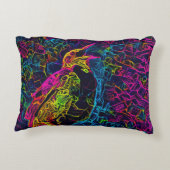 孤独な鳥3 アクセントクッション (裏面)