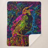 孤独な鳥3 シェルパブランケット (正面)