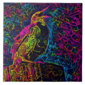 孤独な鳥3 タイル (正面)