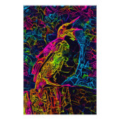 孤独な鳥3 フォトプリント            (正面)