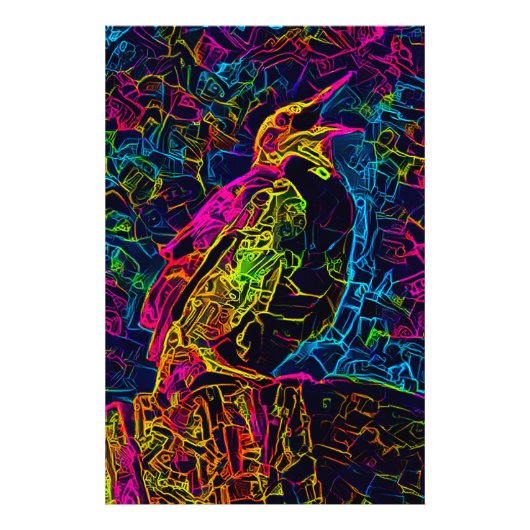 孤独な鳥3 フォトプリント            (正面)