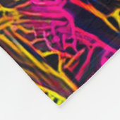 孤独な鳥3 フリースブランケット (角)