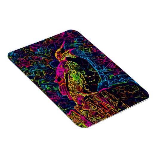 孤独な鳥3 マグネット (右側)