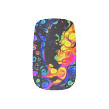 孤独な鳥4：リキッドアートスタイル