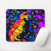 孤独な鳥4：リキッドアートスタイル マウスパッド (マウス)