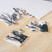 孤独な鳥 ジグソーパズル (側面)