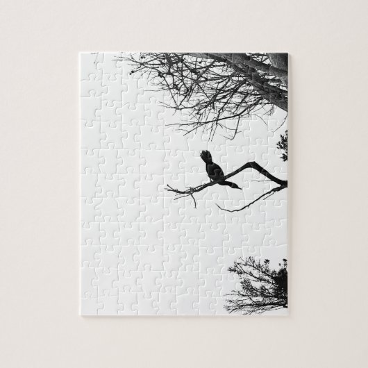 孤独な鳥 ジグソーパズル (縦)