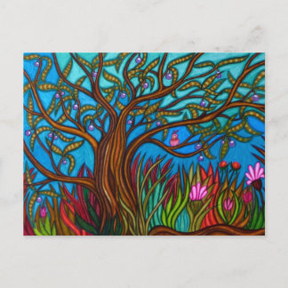 孤独な鳥 ポストカード