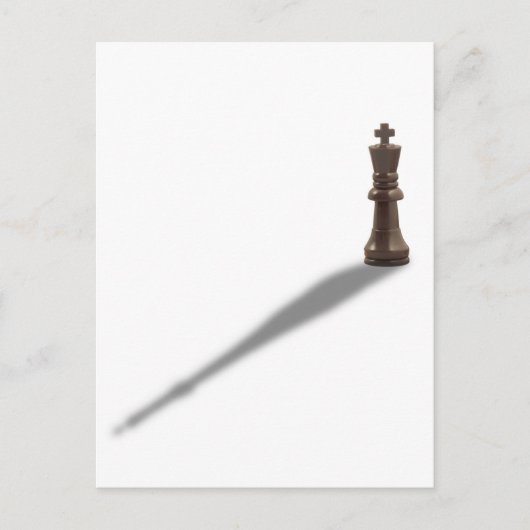 孤独な黒の王 ポストカード (正面)