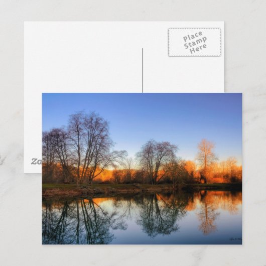 孤独の反射 ポストカード (正面/裏面)