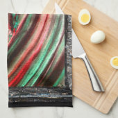 孤独の幽霊 キッチンタオル (四つ折り)