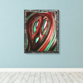 孤独の幽霊 キャンバスプリント (インサイチュ (ウッドフロア))