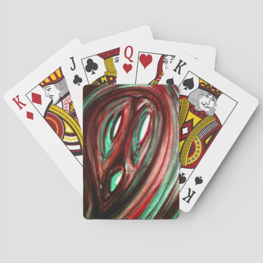 孤独の幽霊 トランプ (裏面)