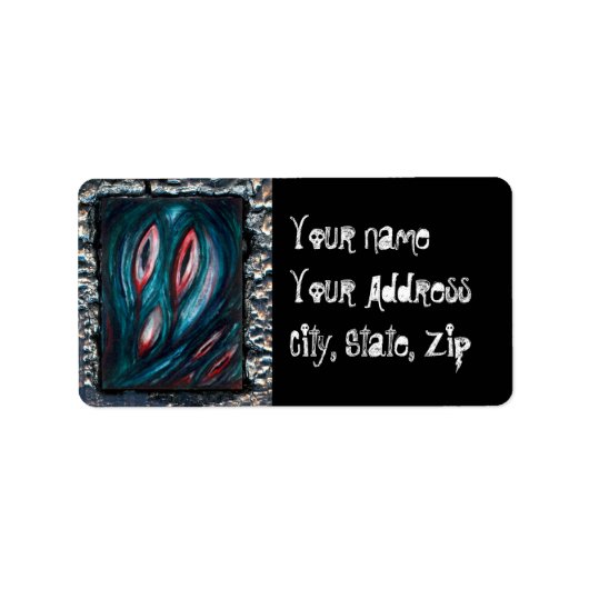 孤独の幽霊 ラベル (正面)