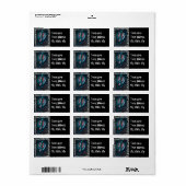 孤独の幽霊 ラベル (フルシート)