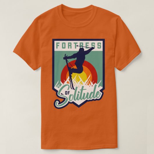 孤独の要塞2 Tシャツ (デザイン正面)