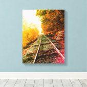 孤独の道 キャンバスプリント (インサイチュ (ウッドフロア))