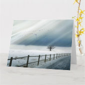 孤独の風 カード (黄色い花)