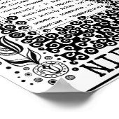 孤独はニーチェの美徳引用文 ポスター (角)