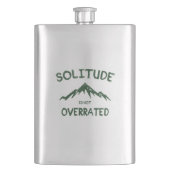 孤独は過激ではない フラスク (正面)