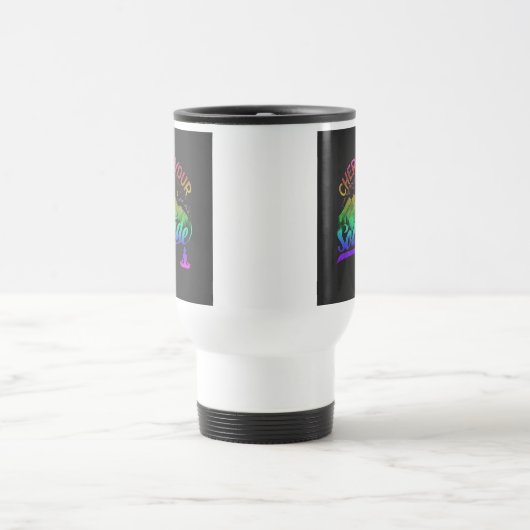 "孤独を大切にする"旅行コーヒーマグ トラベルマグ (中央)