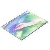 「孤独を抱き込む」フローラデザインスパイラルノートブック ノートブック (左側)