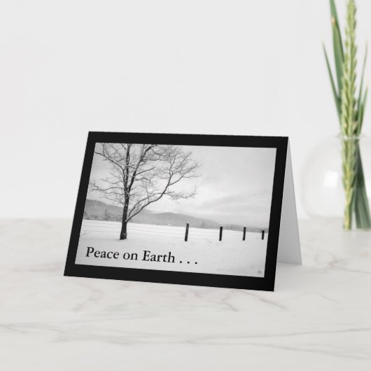 孤独カード-地球の平和 カード (正面)