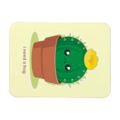 孤独サボテン マグネット (横)