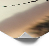 孤独シルエット ポスター (角)