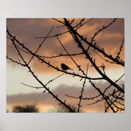 孤独シルエット ポスター