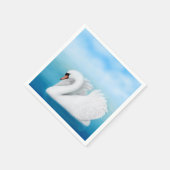 孤独ミュートスワン紙ナプキンス スタンダードカクテルナプキン (角)