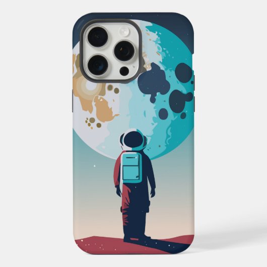 孤独宇宙飛行士 iPhoneケース (裏面)