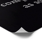 孤独引用文- Henry David Thoreau -プリント ポスター (角)