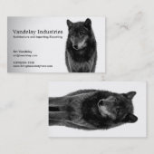 "孤独"の名刺 名刺 (正面/裏面)