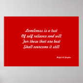 孤独 ポスター (正面)