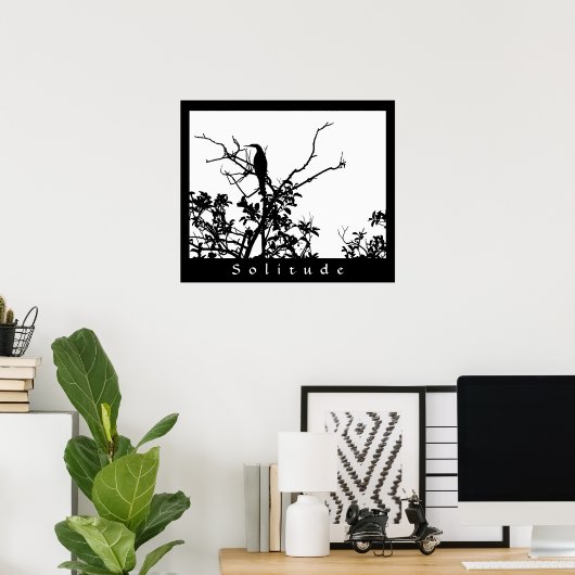 孤独 ポスター (ホームオフィス)