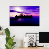 孤独 ポスター (ホームオフィス)