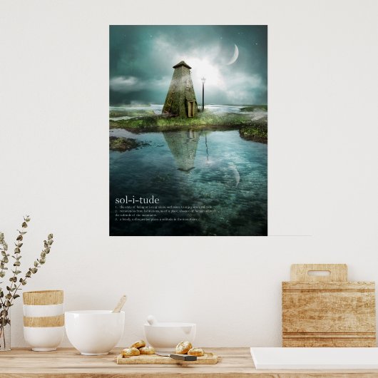 孤独 ポスター (キッチン)