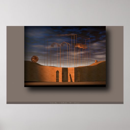 孤独… ポスター (正面)