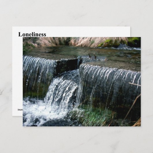 孤独 ポストカード (正面/裏面)
