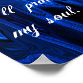 孤独 – 冬の魂の瞬間©キング09 ポスター (角)