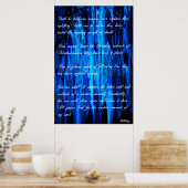 孤独 – 冬の魂の瞬間©キング09 ポスター (キッチン)