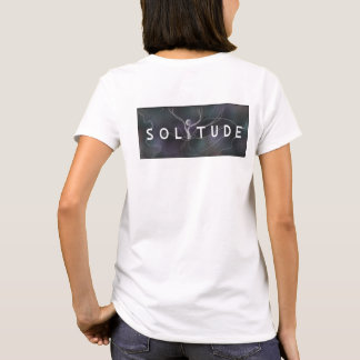 孤独 | 憂鬱Xタイポグラフィ Tシャツ