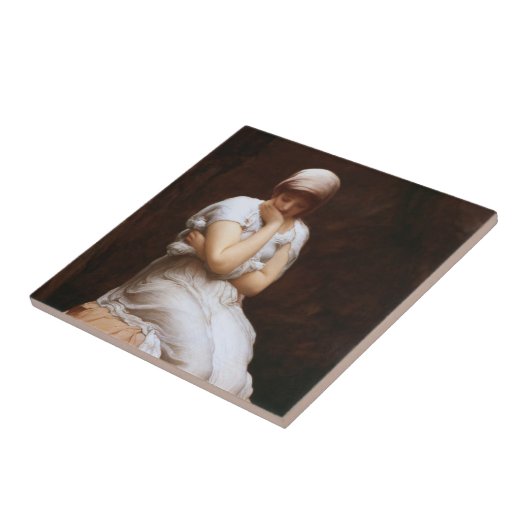 孤独（Frederic Leighton著） タイル (側面)