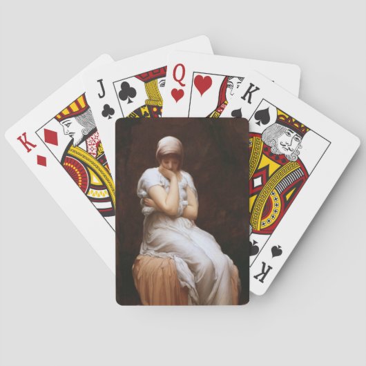 孤独（Frederic Leighton著） トランプ (裏面)